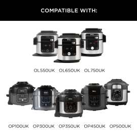 Ninja Foodi Crisper Pan/Pizza Tray product photo Side New M