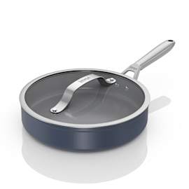 ZEROSTICK Ceramic Pro - 26cm Sauté Pan - Midnight Blue product photo Side New M