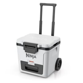 Ninja FrostVault 30QT/28L Wheeled Cooler with Dry Zone, Cloud White FB230UKWH product photo Side New M
