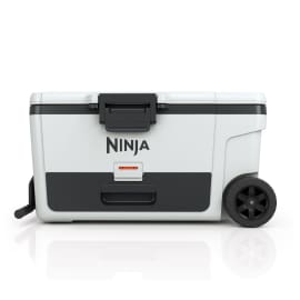 Ninja FrostVault 65QT/61L Wheeled Cooler with Dry Zone, Cloud White FB265EUUKWH product photo