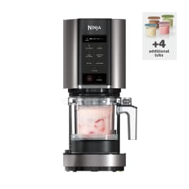 Ninja&nbsp;CREAMi Ice Cream & Frozen Dessert Maker (6 Tub Multi-Coloured Lid Bundle) product photo