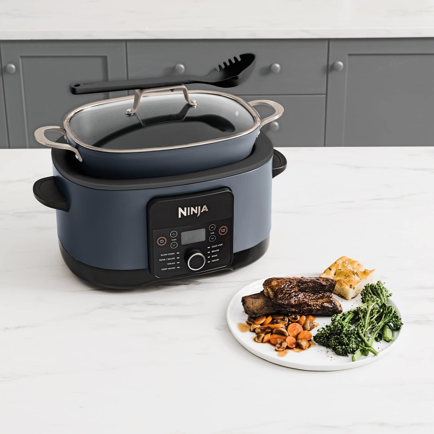 Cook up to 8 portions